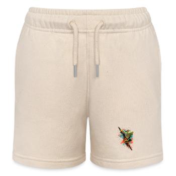 Frosch - Kinder Organic Joggingshorts Mini Bolter von Stanley/Stella - Natur - Vorne