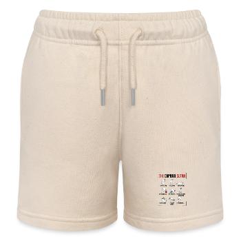 The Sutra Comic Panels Kunstwerk - Kinder Organic Joggingshorts Mini Bolter von Stanley/Stella - Natur - Vorne