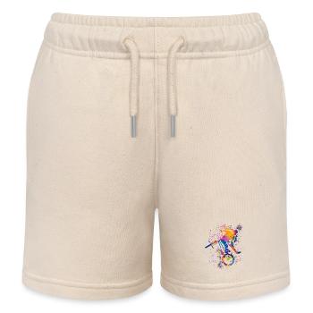 BMX / Bmx / bmx / idée cadeau / anniversaire - Short de jogging enfant bio Stanley/Stella - écru doux - Devant
