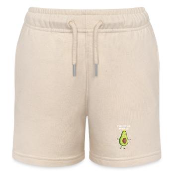Prinzessin Avocado - Kinder Geschenk - Kinder Organic Joggingshorts Mini Bolter von Stanley/Stella - Natur - Vorne