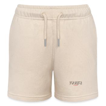 Liverpool coordinates - Kids Organic Sweat Shorts by Stanley/Stella - soft Ecru - Front