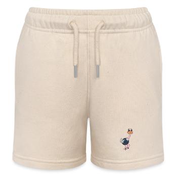 ostrich - Kids Organic Sweat Shorts by Stanley/Stella - soft Ecru - Front