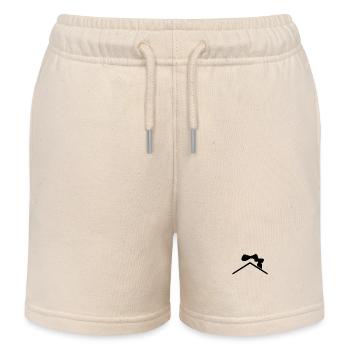 Dach - Haus Dach - Kinder Organic Joggingshorts Mini Bolter von Stanley/Stella - Natur - Vorne