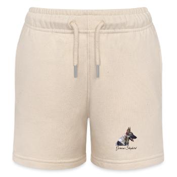 Deutscher Schäferhund German Shepherd Hundesport - Kinder Organic Joggingshorts Mini Bolter von Stanley/Stella - Natur - Vorne