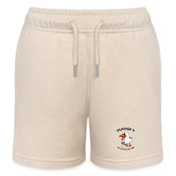 Spieler 7 hat das Spiel Betreten Baby - Kinder Organic Joggingshorts Mini Bolter von Stanley/Stella - Natur - Vorne
