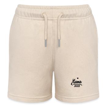 Mama 2022 - Werdende Mutter 2022 - Kinder Organic Joggingshorts Mini Bolter von Stanley/Stella - Natur - Vorne