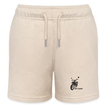 Simson - S51 - Enduro - The Legend - Kinder Organic Joggingshorts Mini Bolter von Stanley/Stella - Natur - Vorne