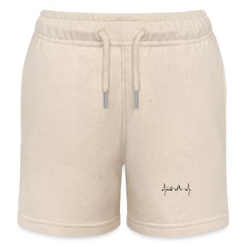 Brême Horizon Brême Battement de cœur Fan Coeur Amour - Short de jogging enfant bio Stanley/Stella - écru doux - Devant