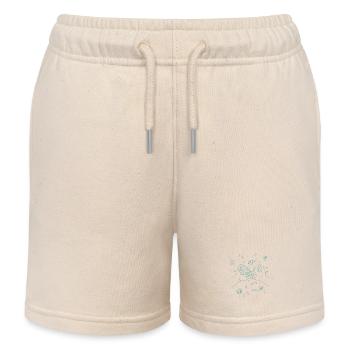 Verliebt Verlobt Verheiratet - Kinder Organic Joggingshorts Mini Bolter von Stanley/Stella - Natur - Vorne