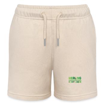 Mental Health Healing Is Not Linear - Kinder Organic Joggingshorts Mini Bolter von Stanley/Stella - Natur - Vorne