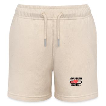 Altenpflegerhelferin Ausbildung - Kinder Organic Joggingshorts Mini Bolter von Stanley/Stella - Natur - Vorne