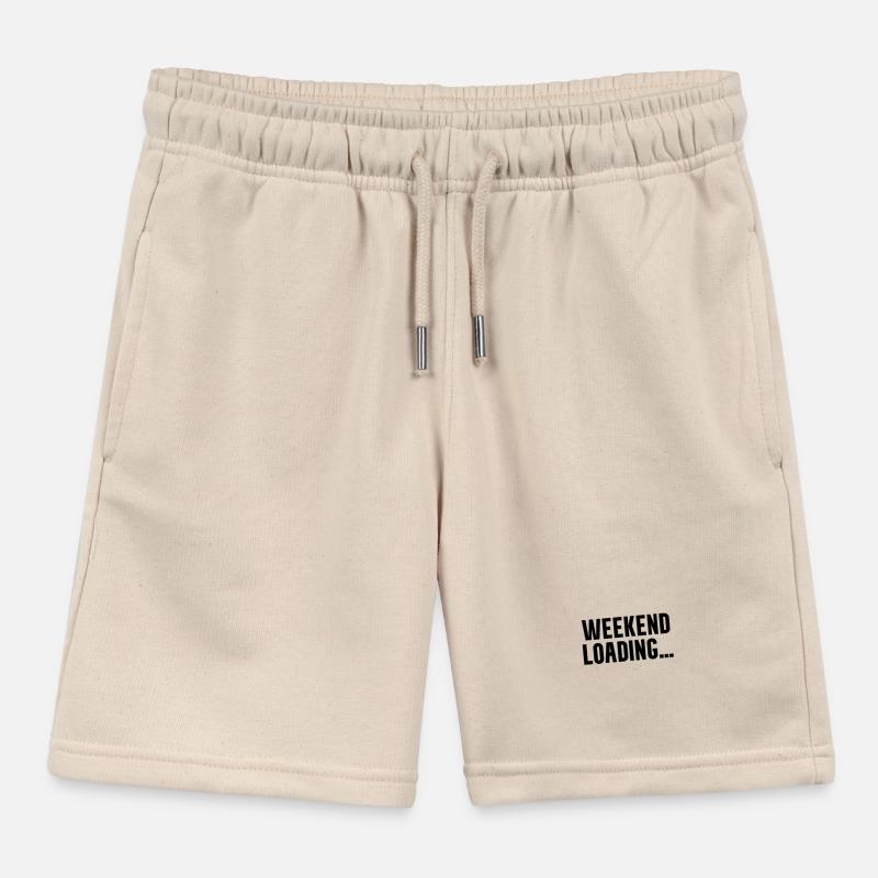 Weekend loading Kids Organic Sweat Shorts by Stanley/Stella