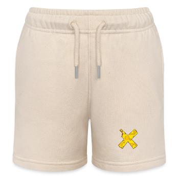 Croix du fromage - Short de jogging enfant bio Stanley/Stella - écru doux - Devant