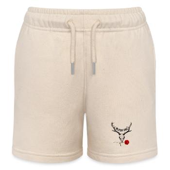 BLICKFANG Wild Rose hell - Kinder Organic Joggingshorts Mini Bolter von Stanley/Stella - Natur - Vorne