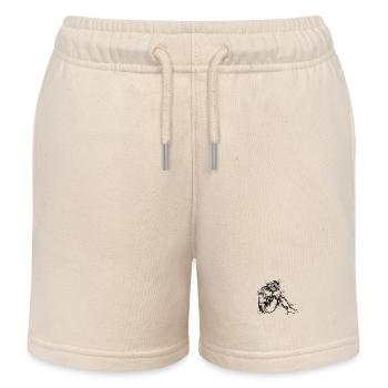 Trauer Depression - Kinder Organic Joggingshorts Mini Bolter von Stanley/Stella - Natur - Vorne