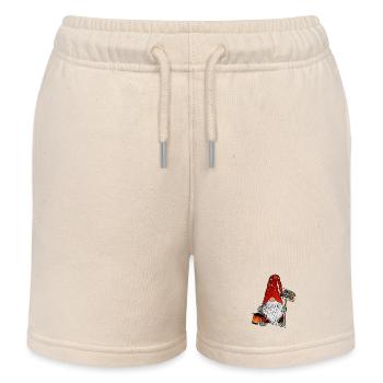 Anti Wichtel Weihnachts Zwerg - Kinder Organic Joggingshorts Mini Bolter von Stanley/Stella - Natur - Vorne