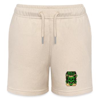 Metal ist meine Religion - Kinder Organic Joggingshorts Mini Bolter von Stanley/Stella - Natur - Vorne