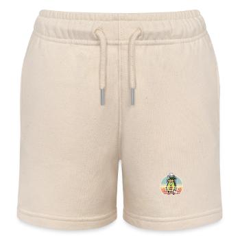 Volleyball Avocat - Short de jogging enfant bio Stanley/Stella - écru doux - Devant