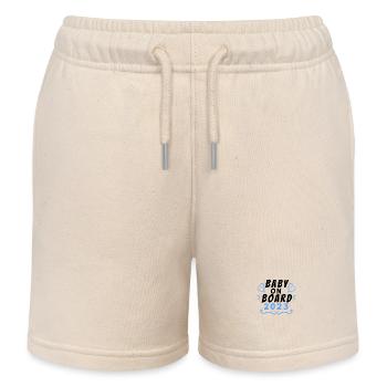 Schwanger 2023 - Kinder Organic Joggingshorts Mini Bolter von Stanley/Stella - Natur - Vorne