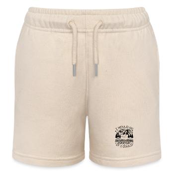 Motivation Snowboarding - Kinder Organic Joggingshorts Mini Bolter von Stanley/Stella - Natur - Vorne