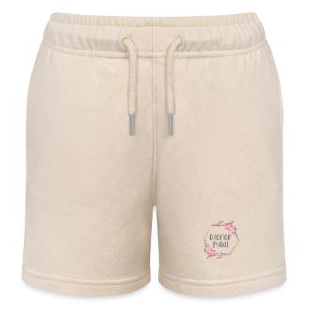 Wiener Madl Wienerin Wien Österreich Geschenk - Kinder Organic Joggingshorts Mini Bolter von Stanley/Stella - Natur - Vorne