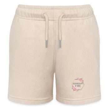 Vorarlberg Österreich Madl Berge Geschenk - Kinder Organic Joggingshorts Mini Bolter von Stanley/Stella - Natur - Vorne