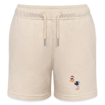 Strauß Weihnachten - Kinder Organic Joggingshorts Mini Bolter von Stanley/Stella - Natur - Vorne