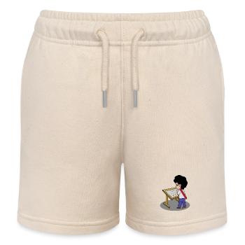 Beruf Job Architekt Workaholic Karriere Erfolg - Kinder Organic Joggingshorts Mini Bolter von Stanley/Stella - Natur - Vorne