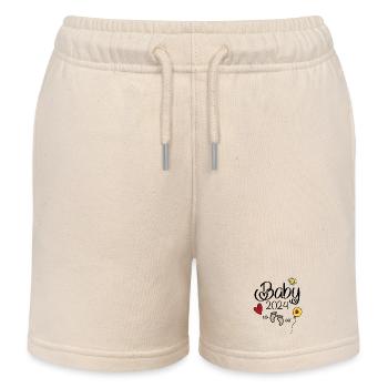 in 2024 - Kids Organic Sweat Shorts by Stanley/Stella - soft Ecru - Front