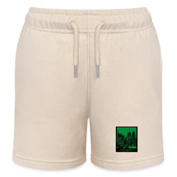 Philadelphia Skyline Édition Verte - Short de jogging enfant bio Stanley/Stella - écru doux - Devant