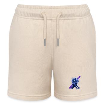 Sensual Latin Bachata Bachateros & Bachatera Style - Kids Organic Sweat Shorts by Stanley/Stella - soft Ecru - Front