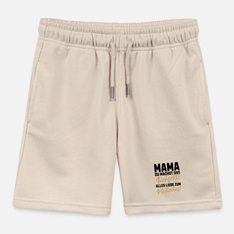 Perfekter Muttertagsgruß mit Herzen Kinder Organic Joggingshorts Mini Bolter von Stanley/Stella