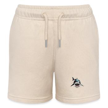 Requin Requin Requin Tigre Requin Requin Gris Grand Requin Blanc - Short de jogging enfant bio Stanley/Stella - écru doux - Devant