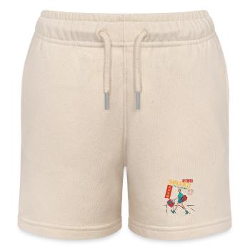 Shinjuku Shopping - Kinder Organic Joggingshorts Mini Bolter von Stanley/Stella - Natur - Vorne