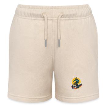 Illustration VTT - Short de jogging enfant bio Stanley/Stella - écru doux - Devant