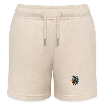 Bird breeder Ornithologist Bird watcher - Kids Organic Sweat Shorts by Stanley/Stella - soft Ecru - Front