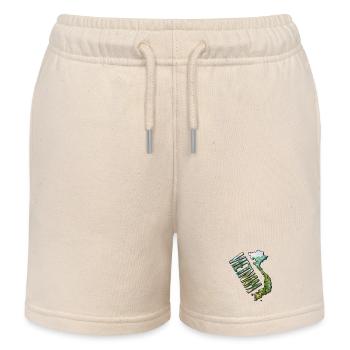 Aquarell Landkarte Vietnam - Kinder Organic Joggingshorts Mini Bolter von Stanley/Stella - Natur - Vorne