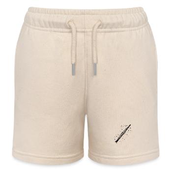 Flöte Zeichnung - Kinder Organic Joggingshorts Mini Bolter von Stanley/Stella - Natur - Vorne