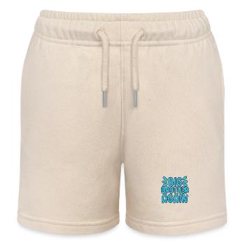 BIG BROTHER AGAIN again big brother - Kids Organic Sweat Shorts by Stanley/Stella - soft Ecru - Front