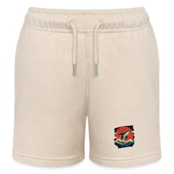 Wal - Kinder Organic Joggingshorts Mini Bolter von Stanley/Stella - Natur - Vorne