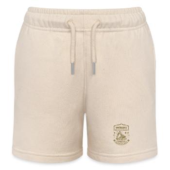 Baggerfahrer Unmögliches sofort erledigt - Kinder Organic Joggingshorts Mini Bolter von Stanley/Stella - Natur - Vorne
