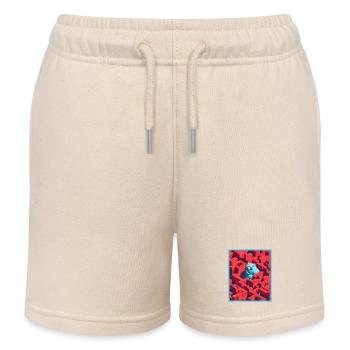 Monster Labyrinth - Kinder Organic Joggingshorts Mini Bolter von Stanley/Stella - Natur - Vorne