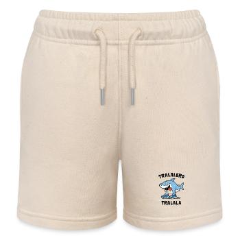 Tralaero Tralala - Kinder Organic Joggingshorts Mini Bolter von Stanley/Stella - Natur - Vorne