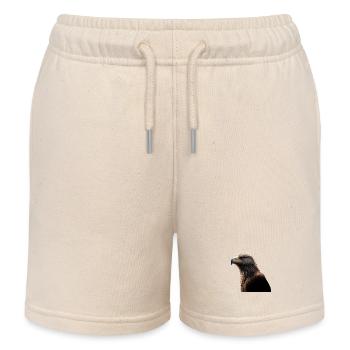 Eagle Bald Eagle Golden Eagle White-tailed Eagle - Kids Organic Sweat Shorts by Stanley/Stella - soft Ecru - Front