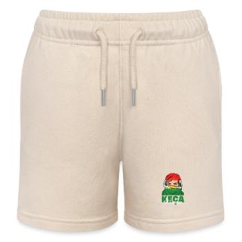 Kurdistan Kurden Kurd Standarddruck - Kinder Organic Joggingshorts Mini Bolter von Stanley/Stella - Natur - Vorne