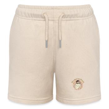 Fantôme cool trop cool pour être effrayé - Short de jogging enfant bio Stanley/Stella - écru doux - Devant