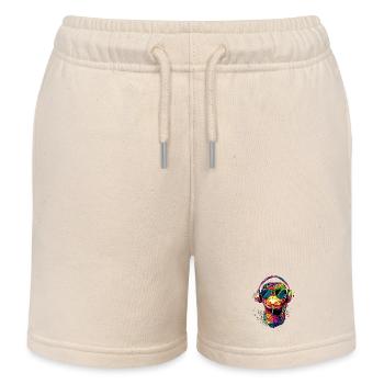 snake, python, cobra, rattlesnake, snakes - Kids Organic Sweat Shorts by Stanley/Stella - soft Ecru - Front