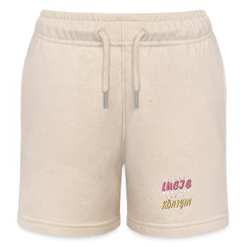 LUCIE REINE - Short de jogging enfant bio Stanley/Stella - écru doux - Devant