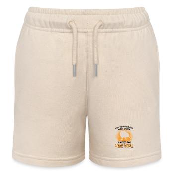 Kiwi Vogel Neuseeland Werde ein Kiwi Vogel - Kinder Organic Joggingshorts Mini Bolter von Stanley/Stella - Natur - Vorne
