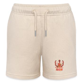 Rock 'n Roll Mom Rock Band Guitar Music - Kinder Organic Joggingshorts Mini Bolter von Stanley/Stella - Natur - Vorne
